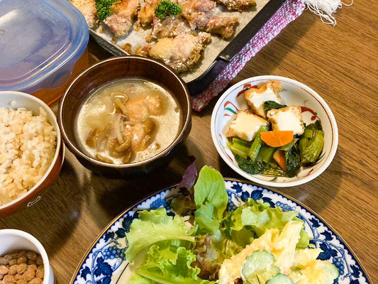 チキンのパン粉焼き、ポテマカサラダ│aunt spoonの簡単レシピ_Vol.02